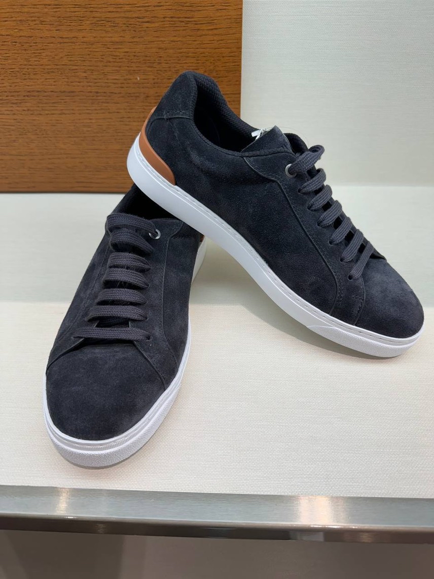 ERMENEGILDO ZEGNA Sneakers front view - Men's luxury Shoes