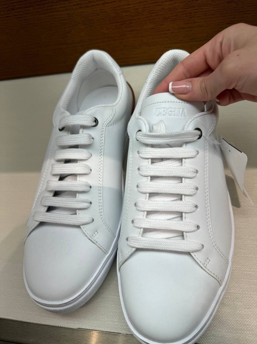 ERMENEGILDO ZEGNA Sneakers side view - Men's luxury Shoes