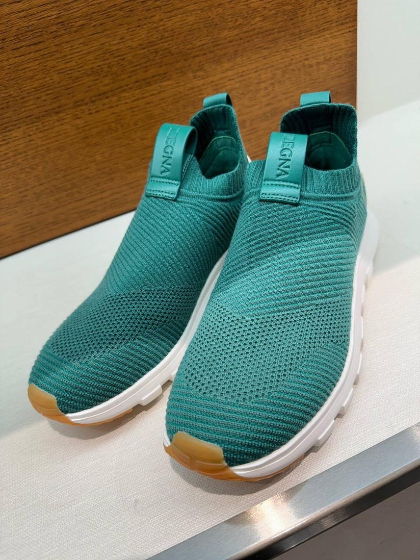 ERMENEGILDO ZEGNA Sneakers side view - Men's luxury Shoes