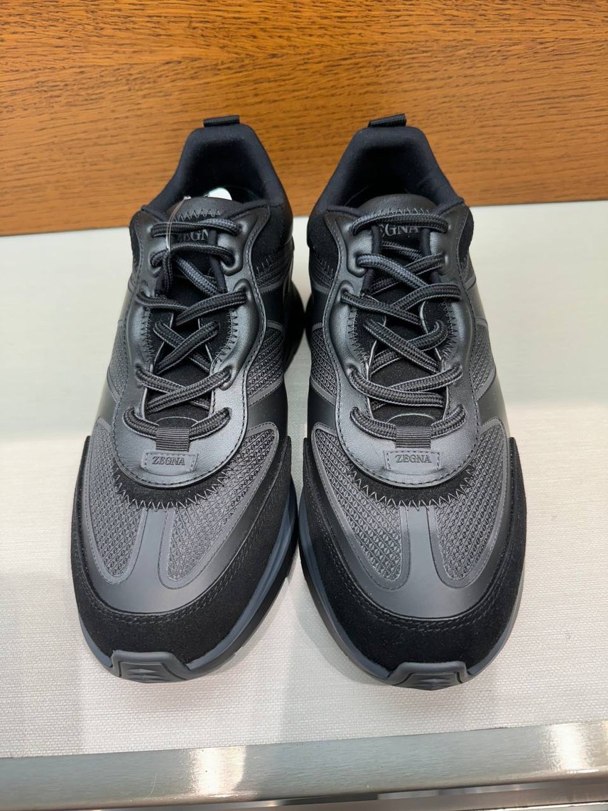ERMENEGILDO ZEGNA Sneakers side view - Men's luxury Shoes