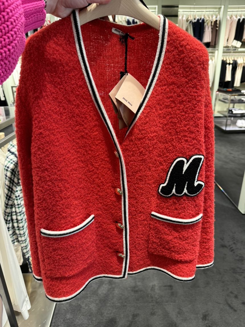 MIU MIU Cardigans front view - Women's luxury Clothes