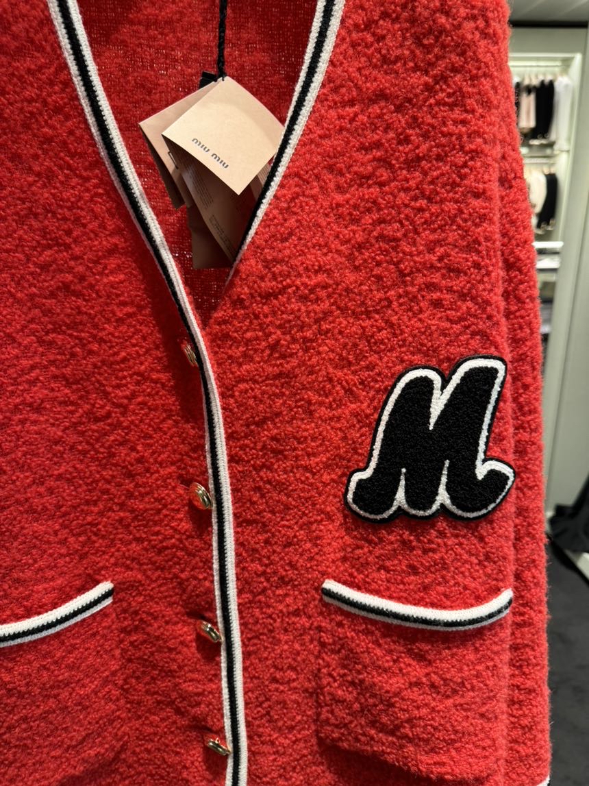 MIU MIU Cardigans side view - Women's luxury Clothes