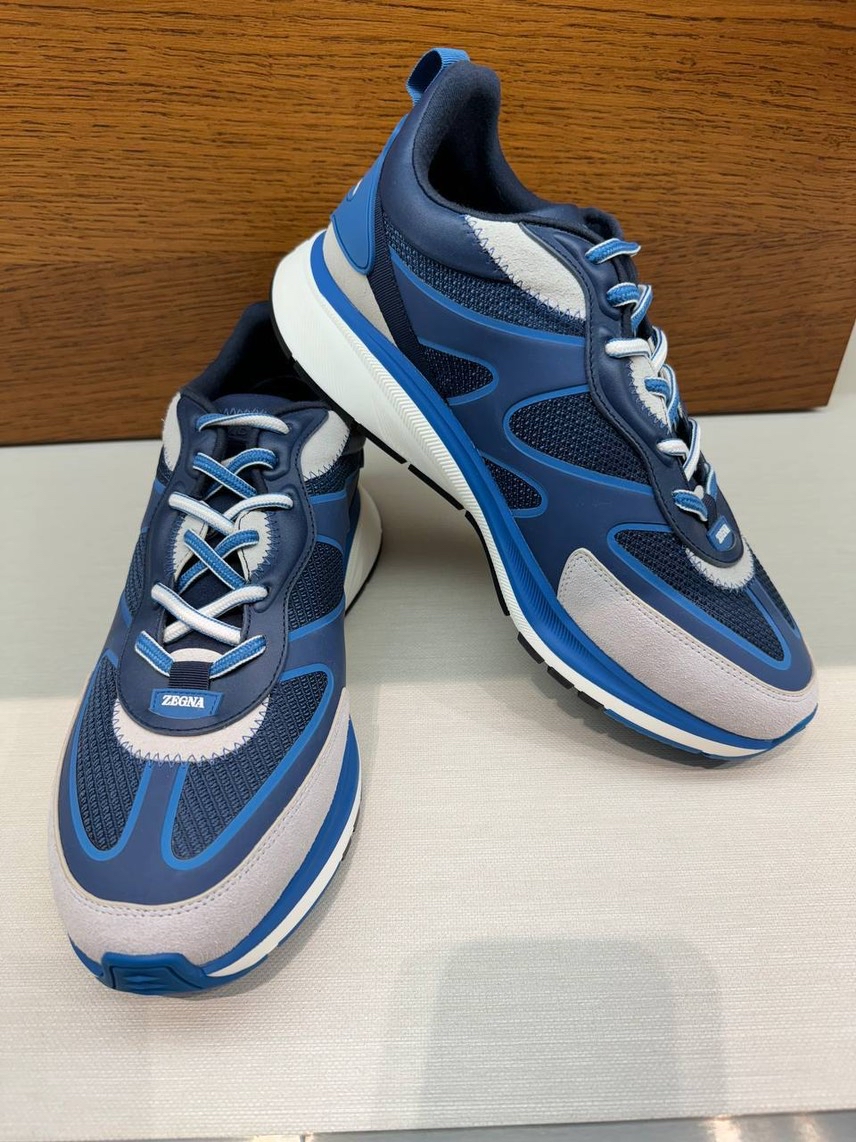 ERMENEGILDO ZEGNA Sneakers front view - Men's luxury Shoes