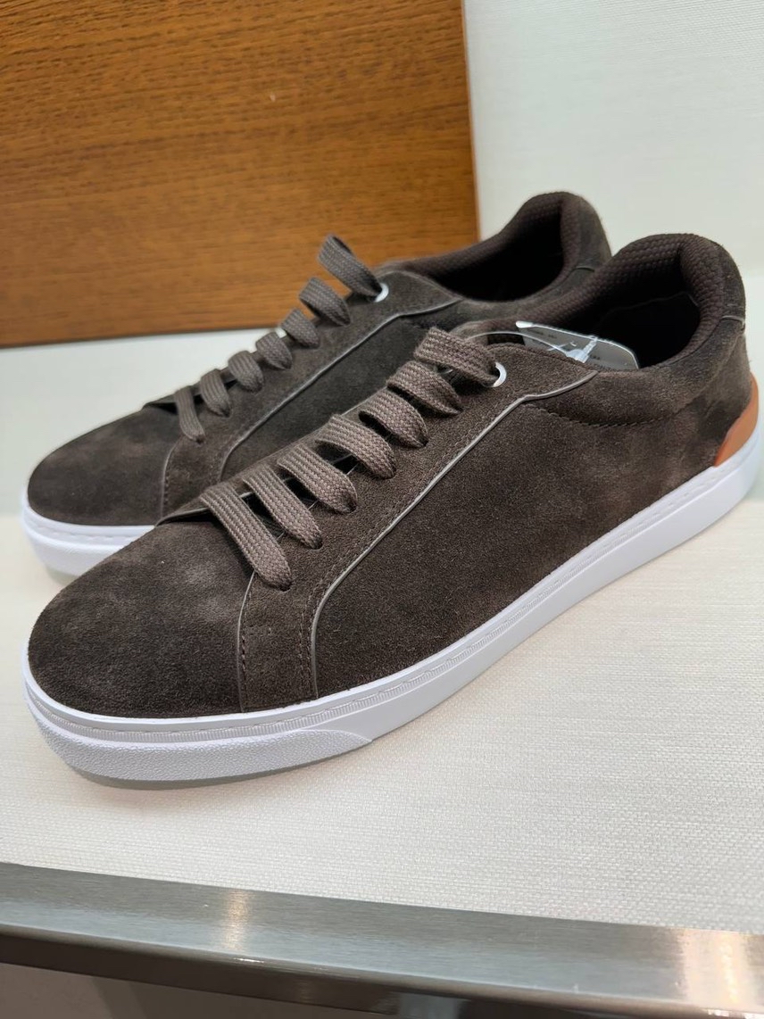 ERMENEGILDO ZEGNA Sneakers side view - Men's luxury Shoes