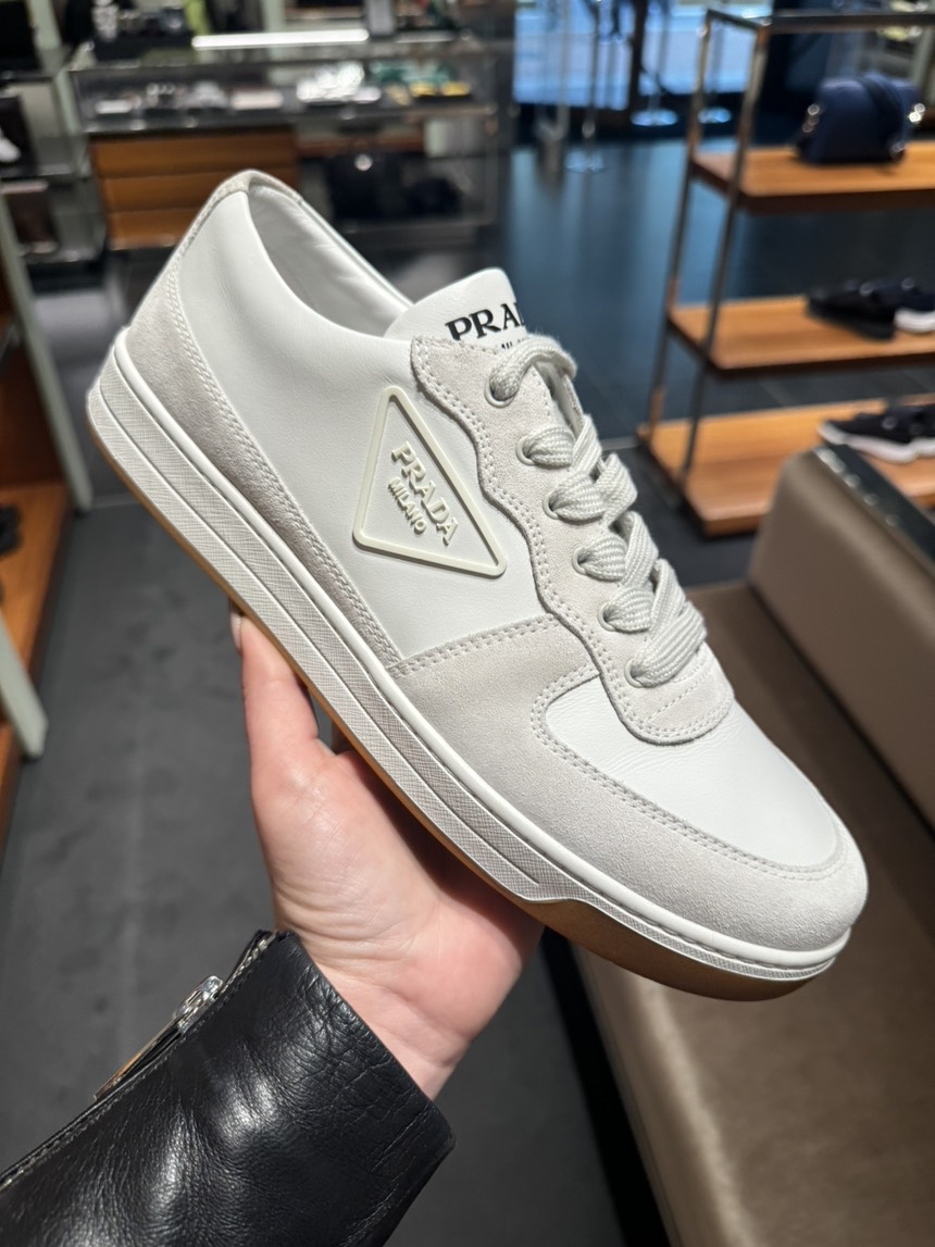PRADA Sneakers front view - Men's luxury Shoes