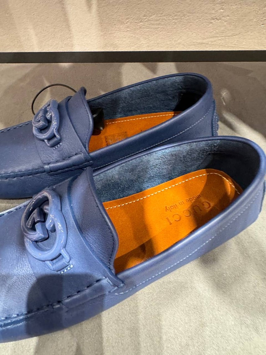 GUCCI Moccasins side view - Men's luxury Shoes