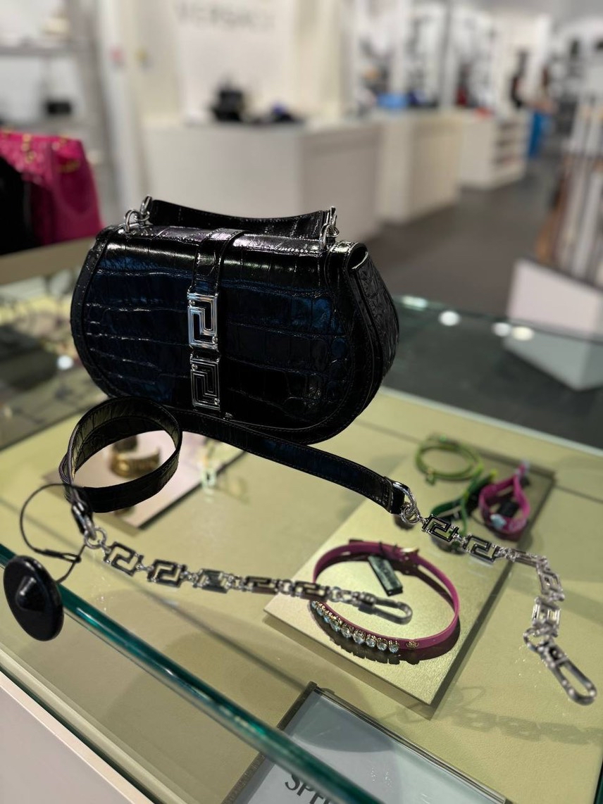 VERSACE Shoulder bags side view - Women's luxury Bags