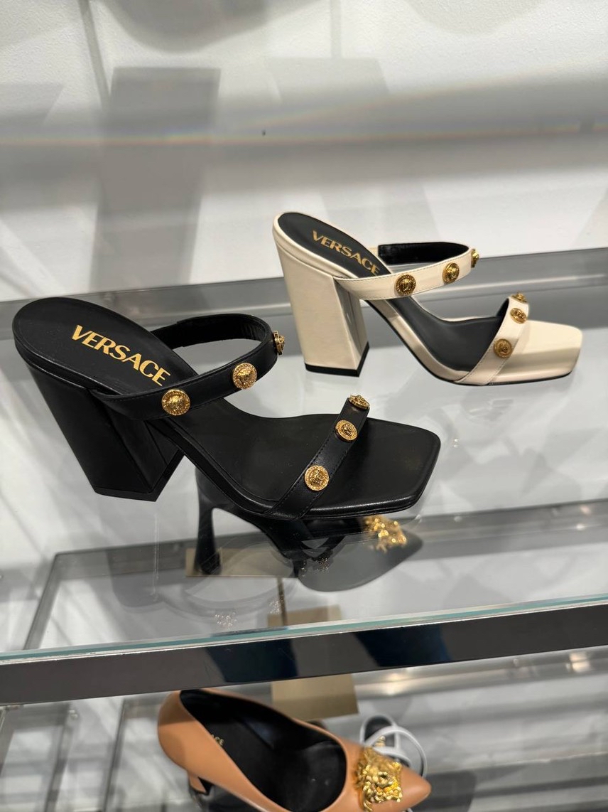 VERSACE Sandals front view - Women's luxury Shoes