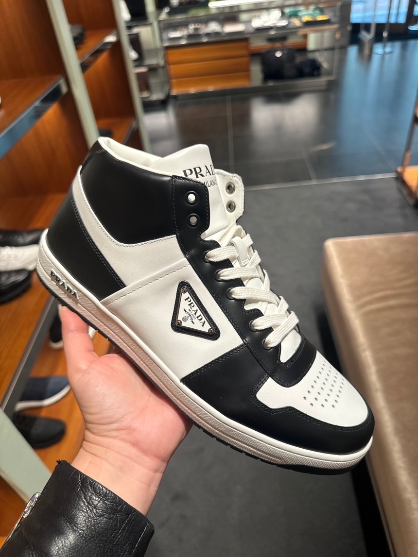 PRADA Sneakers front view - Men's luxury Shoes