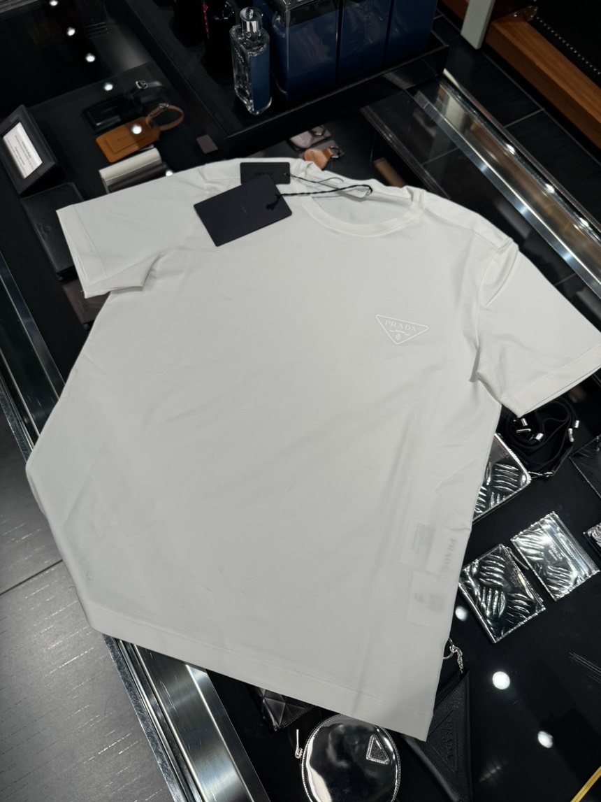 PRADA T-shirt and Polo front view - Men's luxury Clothes