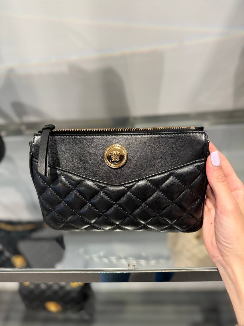 VERSACE Clutch bags front view - Women's luxury Bags