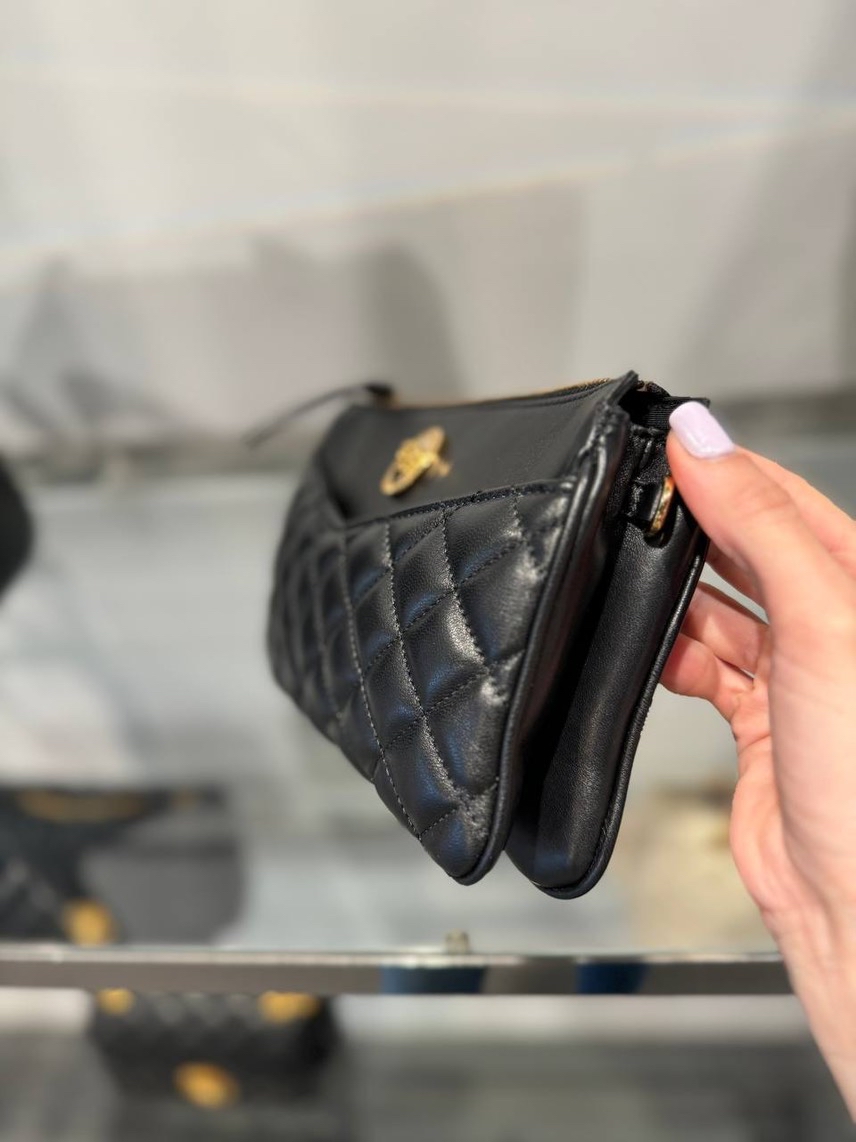 VERSACE Clutch bags side view - Women's luxury Bags