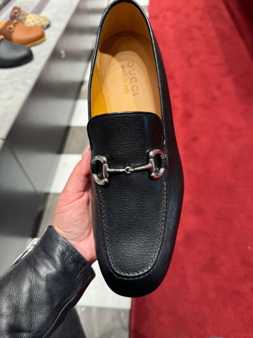 GUCCI Loafers side view - Men's luxury Shoes