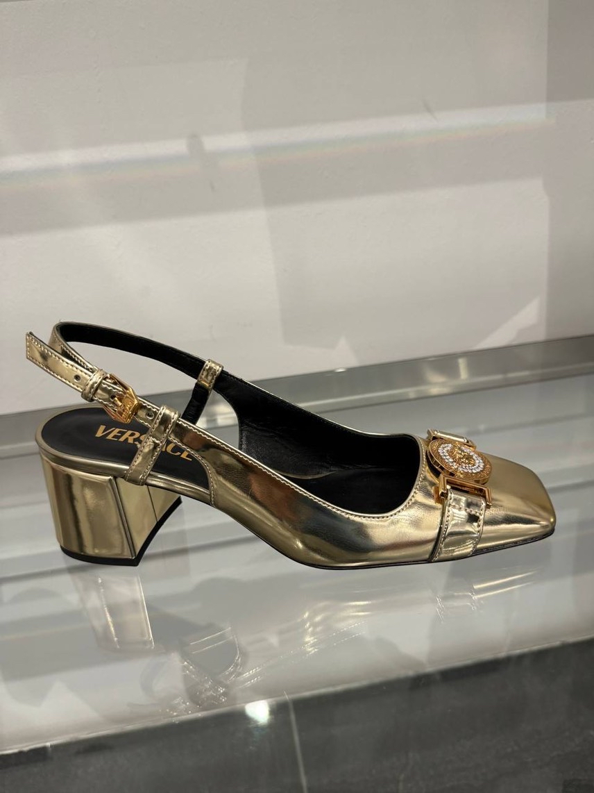 VERSACE Sandals front view - Women's luxury Shoes