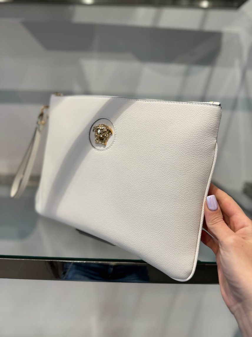 VERSACE Clutch bags side view - Women's luxury Bags