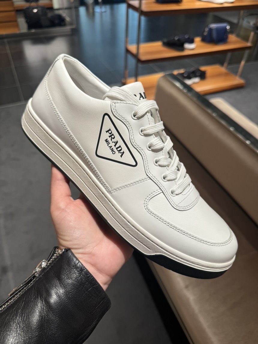PRADA Sneakers front view - Men's luxury Shoes