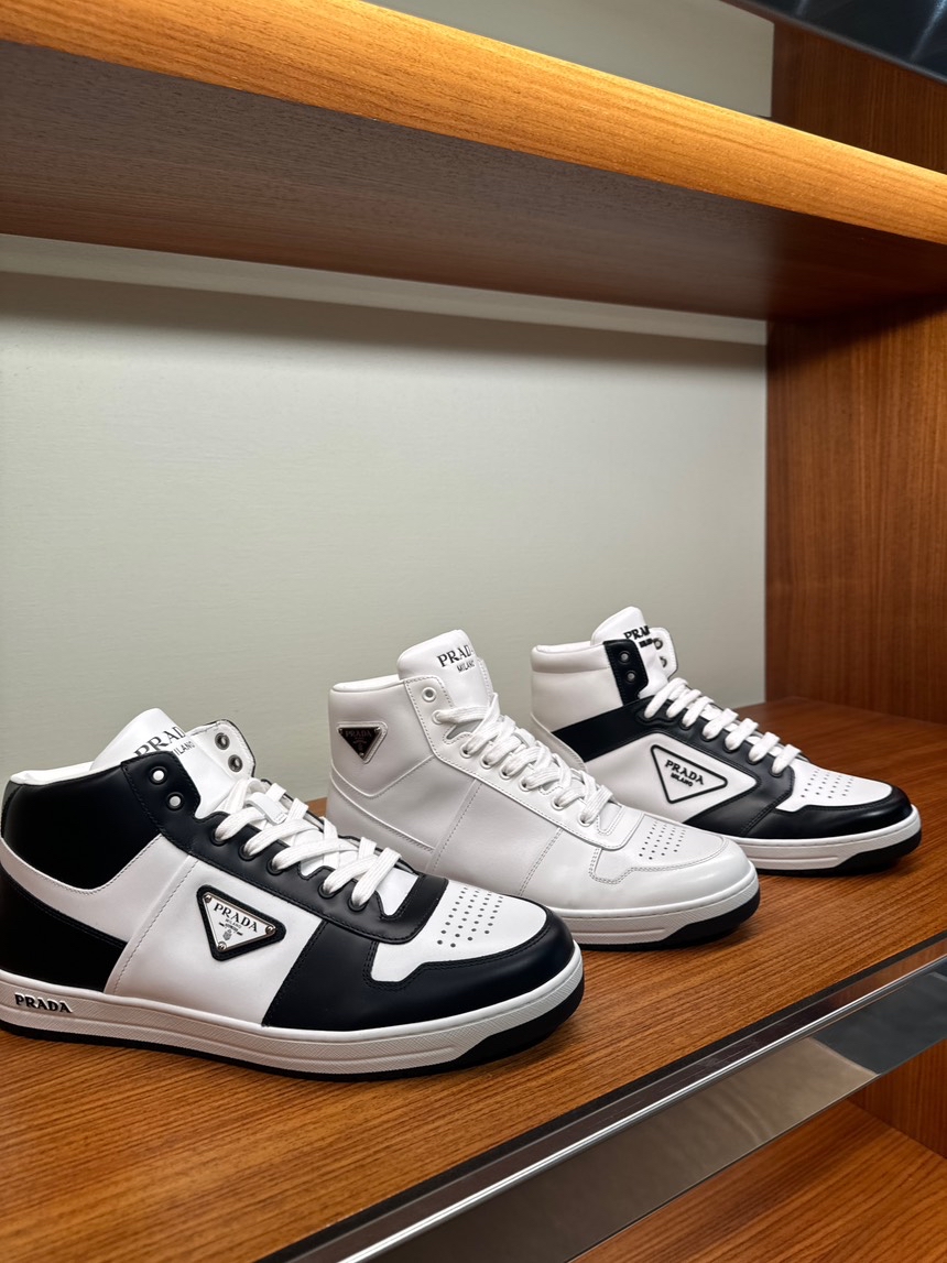 PRADA Sneakers side view - Men's luxury Shoes