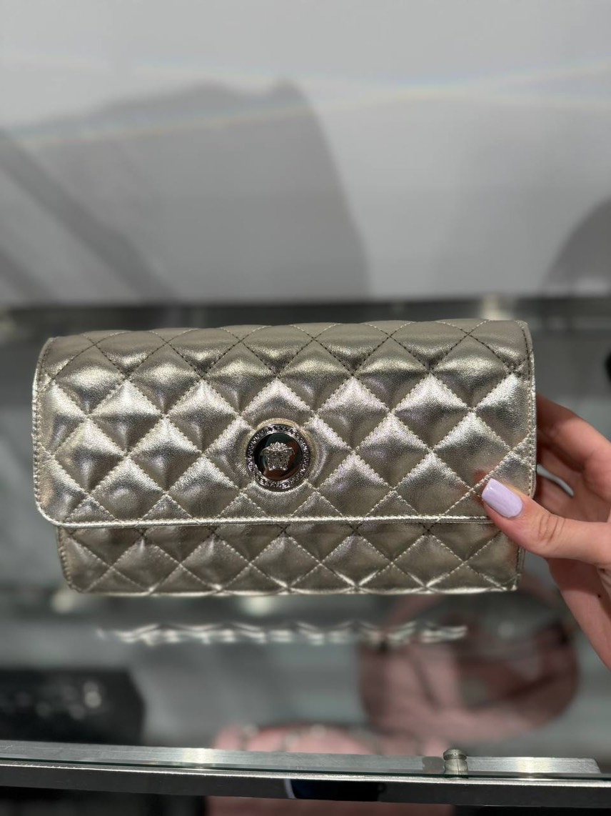 VERSACE Clutch bags front view - Women's luxury Bags