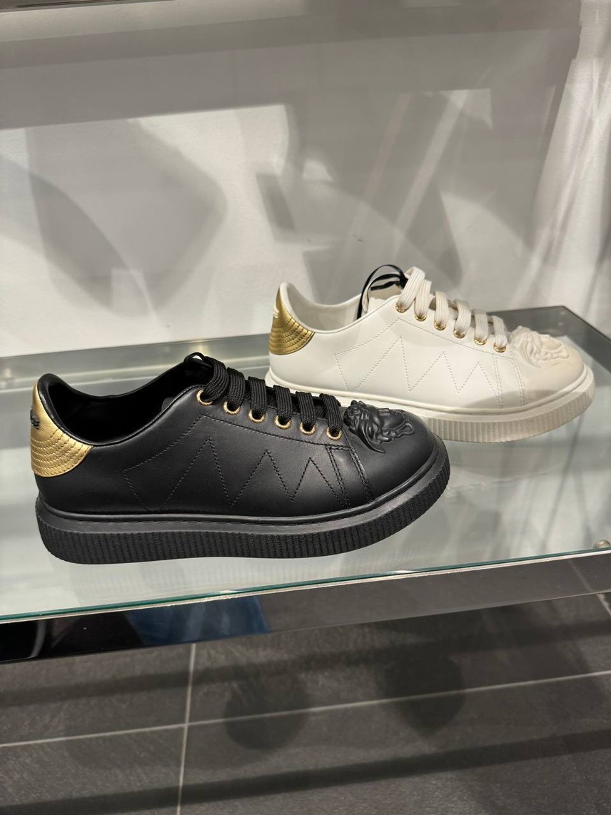 VERSACE Sneakers front view - Women's luxury Shoes