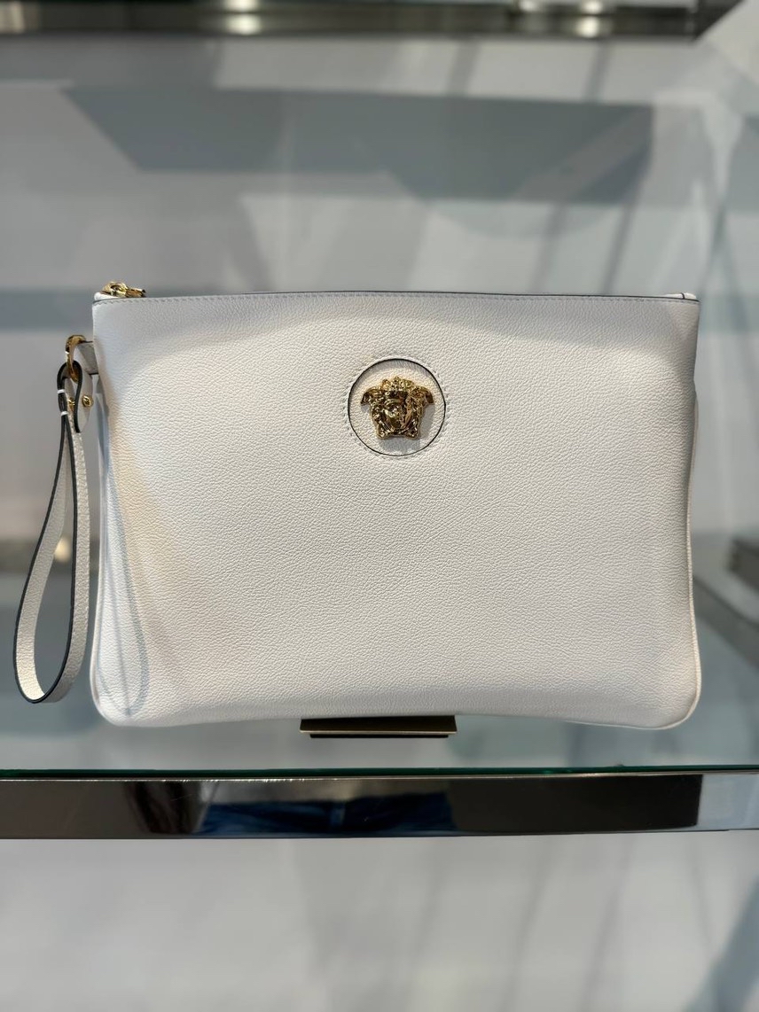 VERSACE Clutch bags front view - Women's luxury Bags
