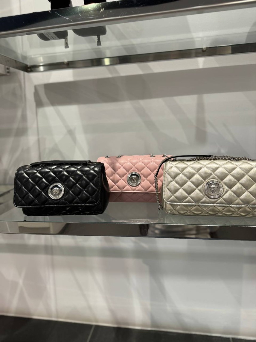 VERSACE Crossbody bags front view - Women's luxury Bags