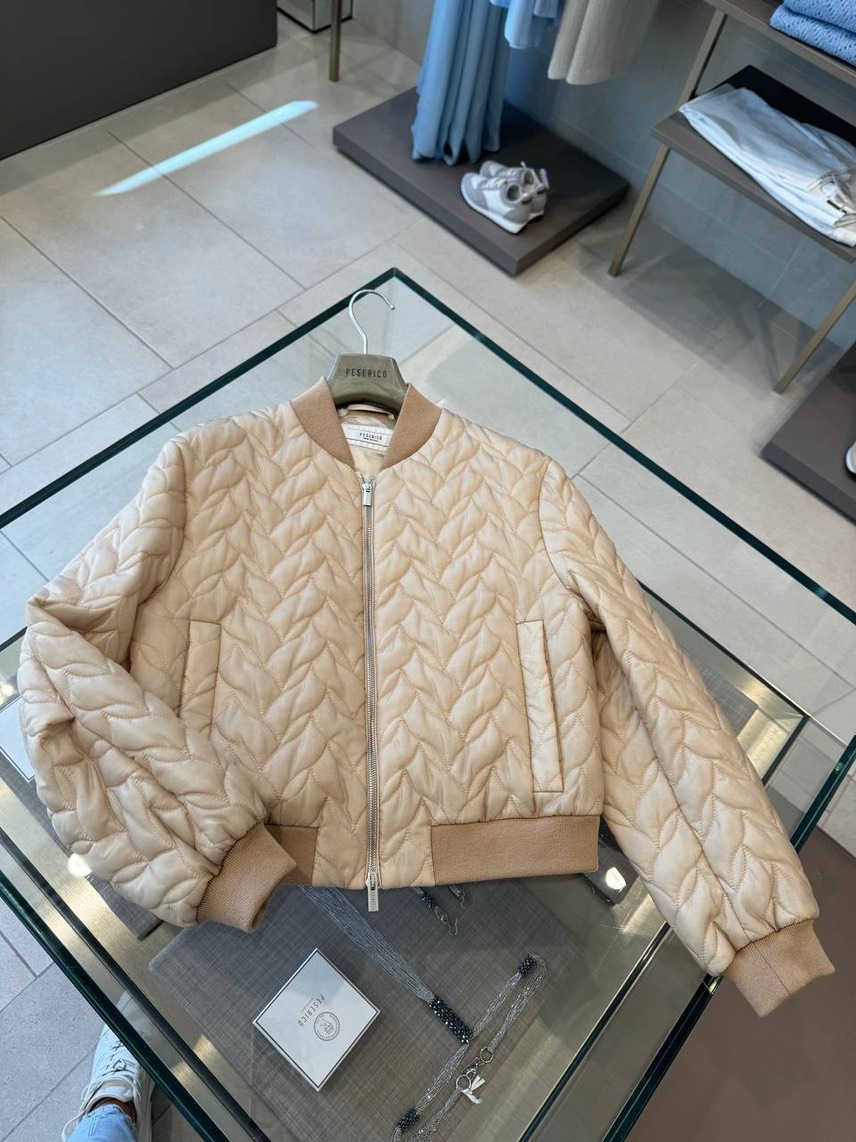 PESERICO Jackets front view - Women's luxury Clothes