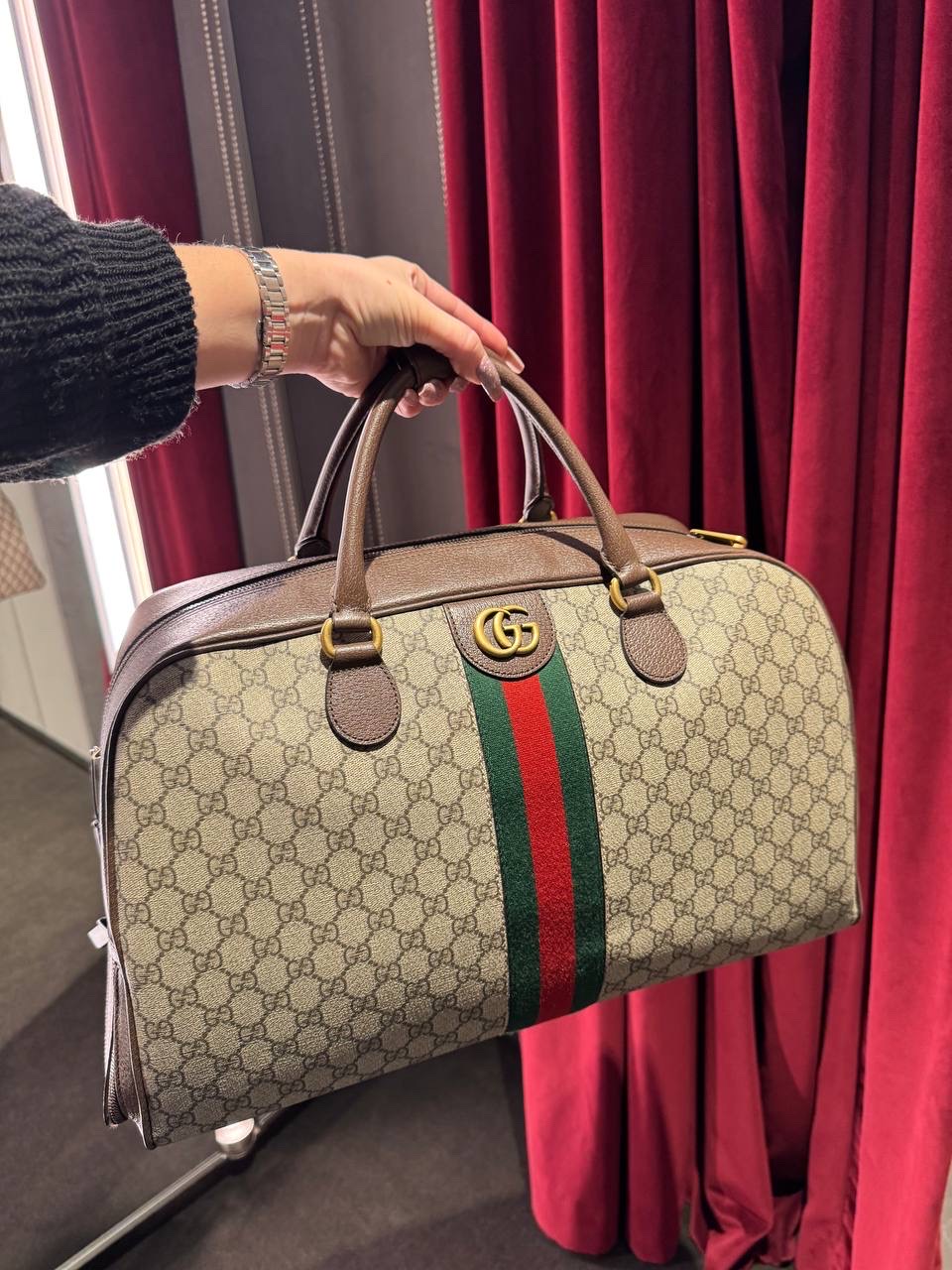 GUCCI Travel bags front view - unisex luxury Bags