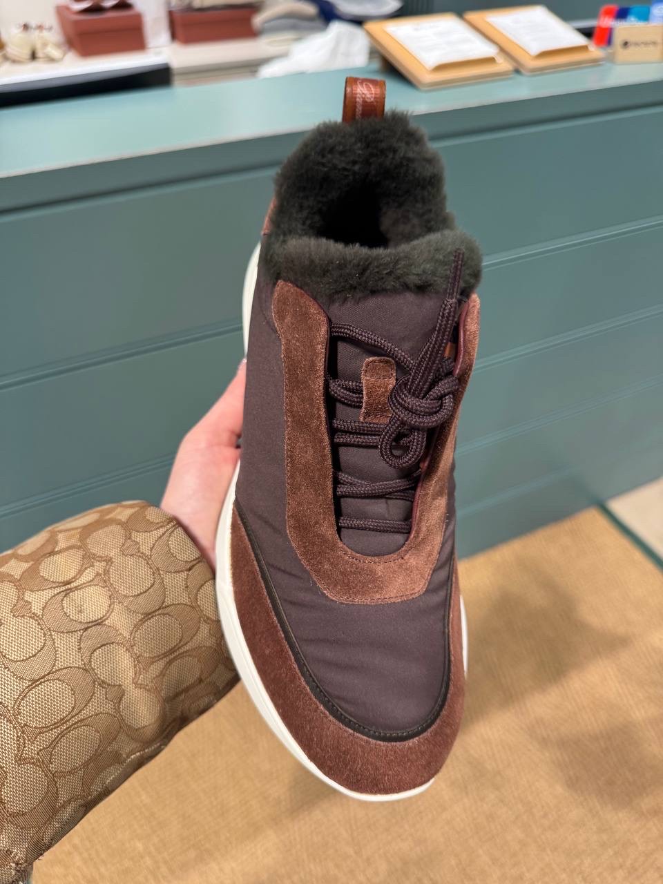 LORO PIANA Sneakers side view - Men's luxury Shoes