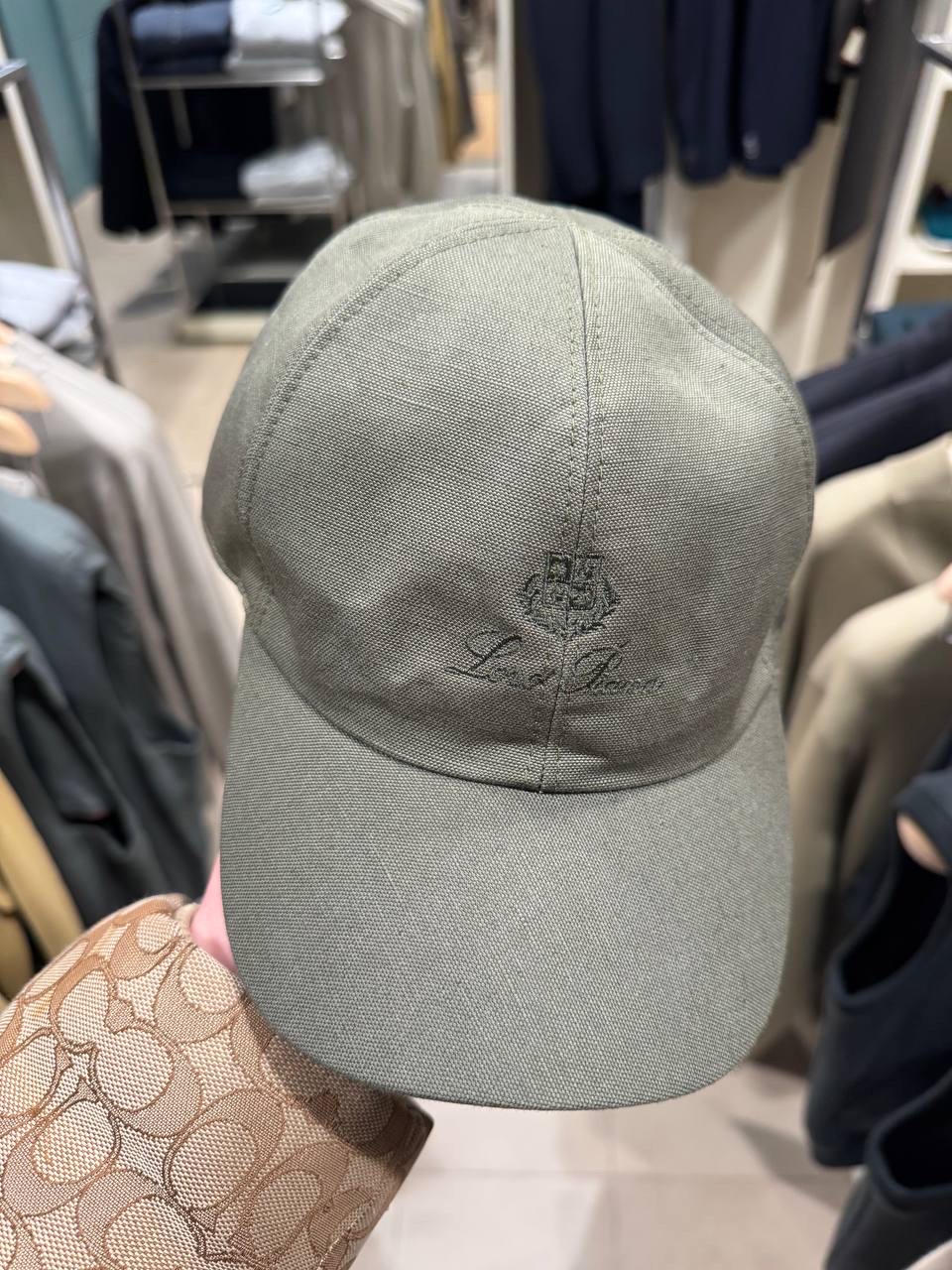 LORO PIANA Caps and Hats front view - Men's luxury Accessories