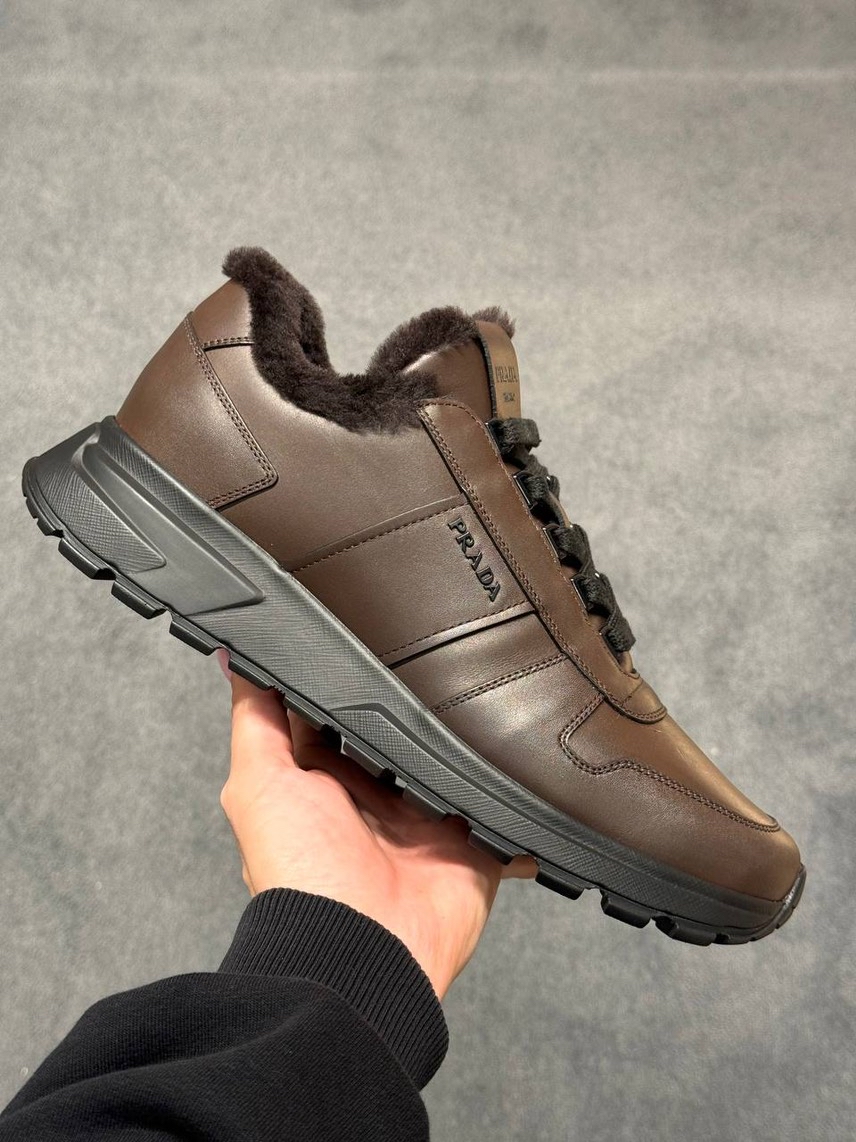 PRADA Sneakers front view - Men's luxury Shoes