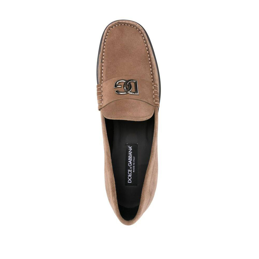 DOLCE & GABBANA Moccasins side view - Men's luxury Shoes