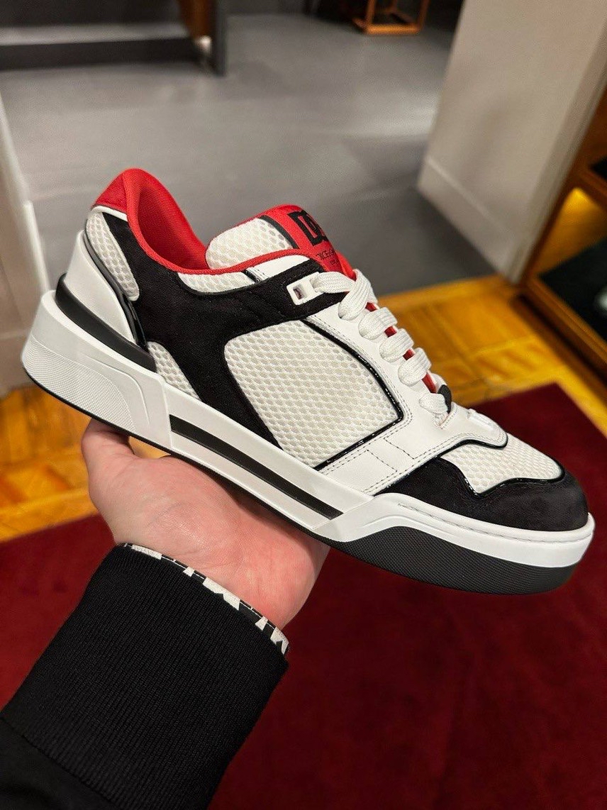DOLCE & GABBANA Sneakers front view - Men's luxury Shoes