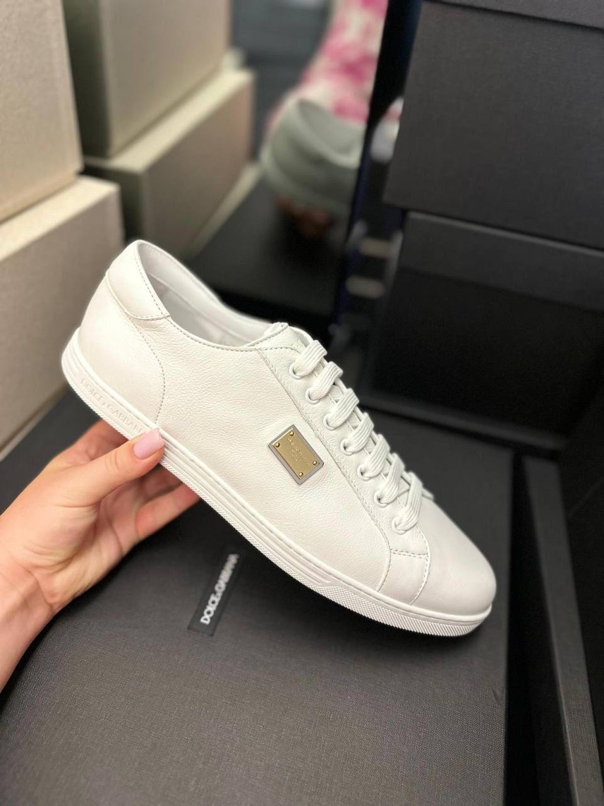 DOLCE & GABBANA Sneakers front view - Men's luxury Shoes