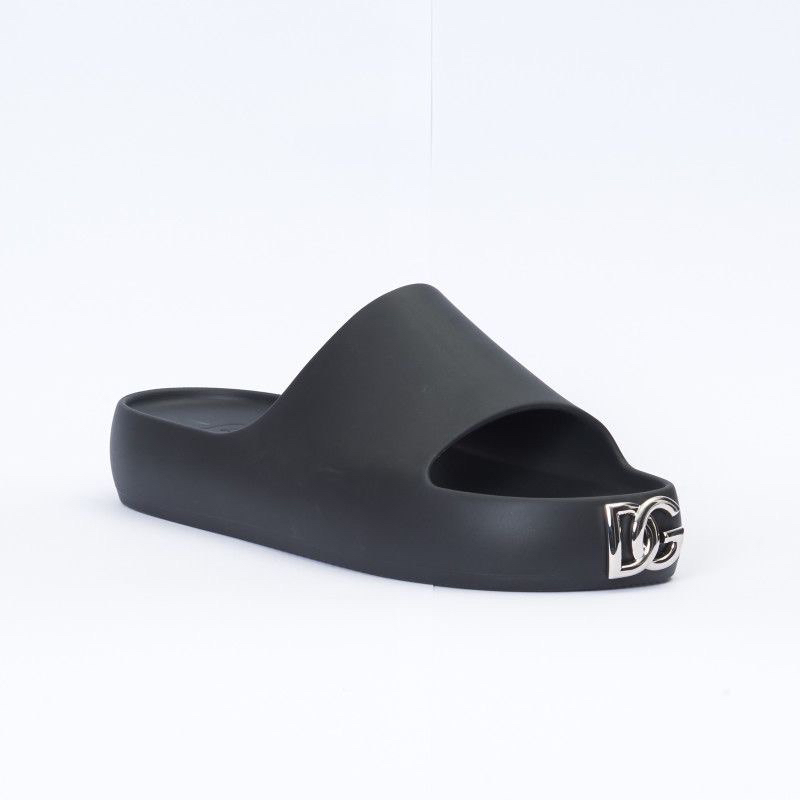 DOLCE & GABBANA Slides front view - Men's luxury Shoes