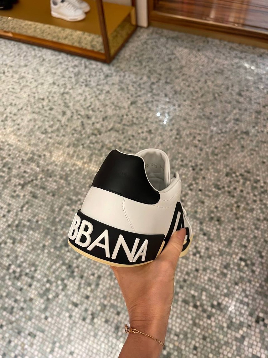 DOLCE & GABBANA Sneakers side view - Men's luxury Shoes