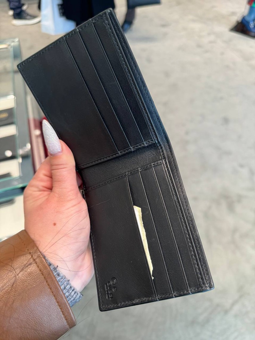 GUCCI Wallets and small leather goods side view - Men's luxury Accessories
