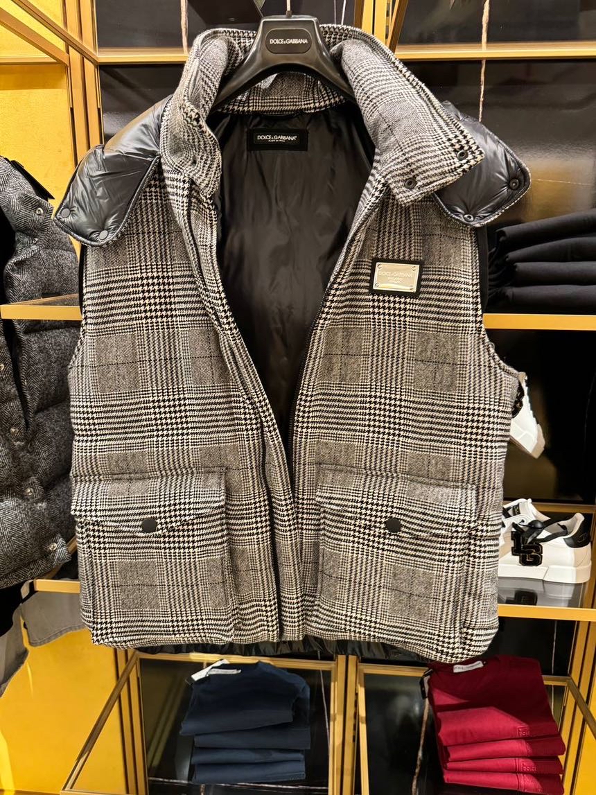 DOLCE & GABBANA Gilets front view - Men's luxury Clothes