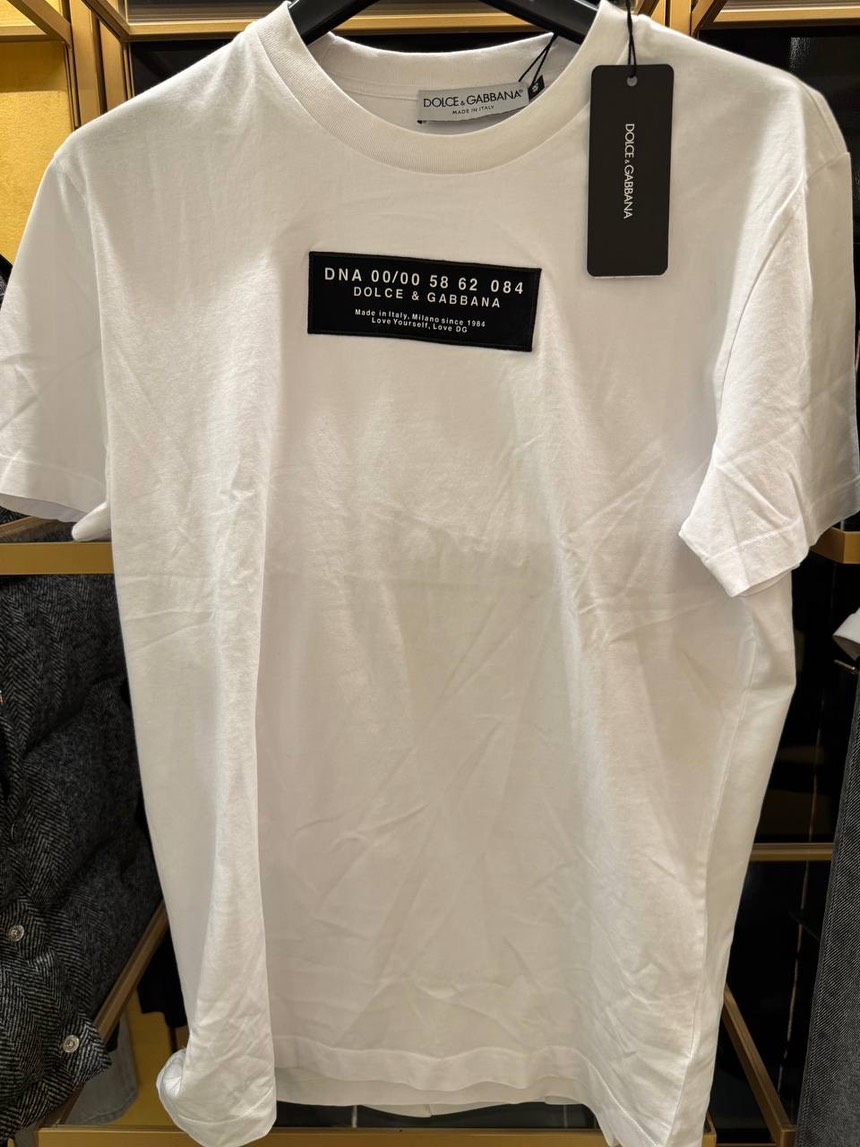DOLCE & GABBANA T-shirt and Polo front view - Men's luxury Clothes