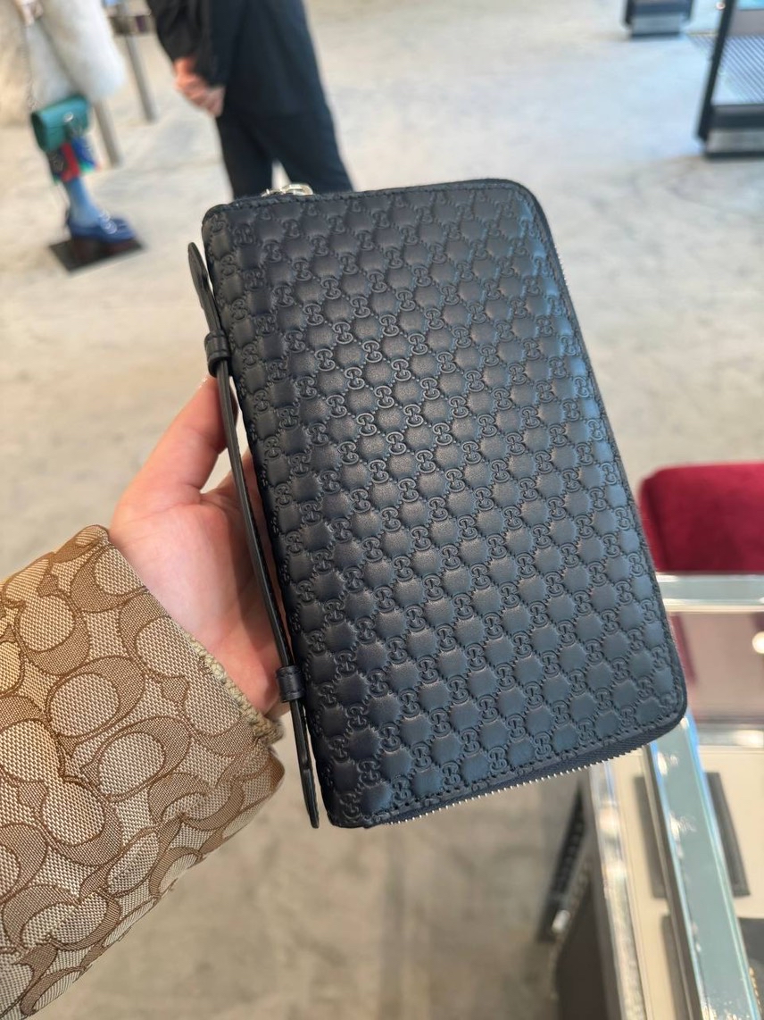 GUCCI Wallets and small leather goods front view - Men's luxury Accessories