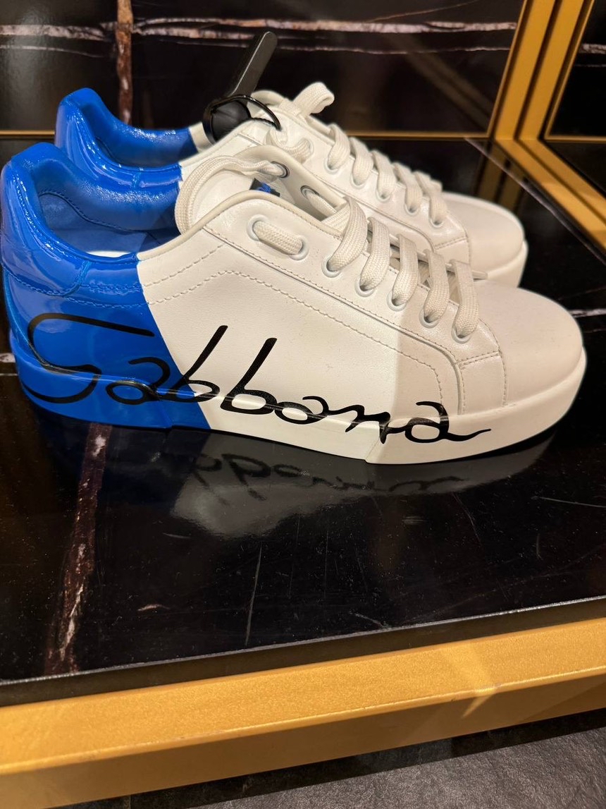 DOLCE & GABBANA Sneakers front view - Men's luxury Shoes