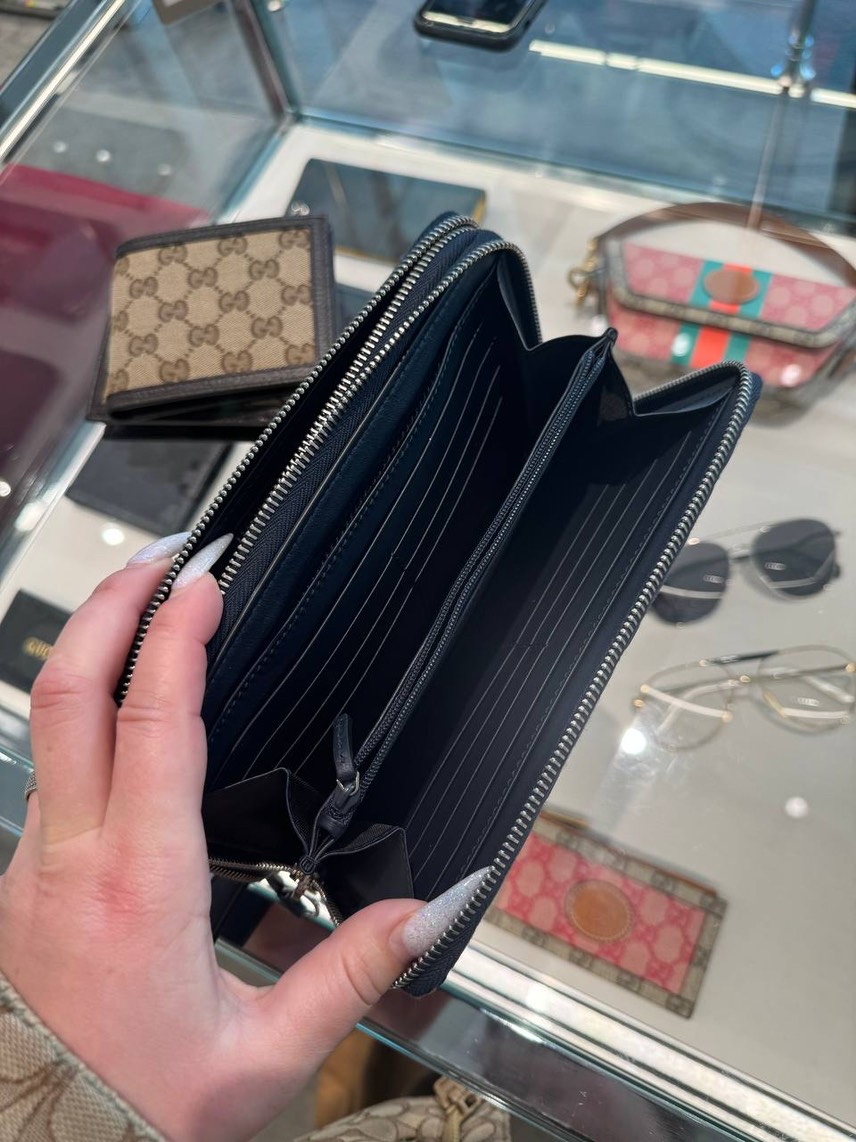 GUCCI Wallets and small leather goods side view - Men's luxury Accessories