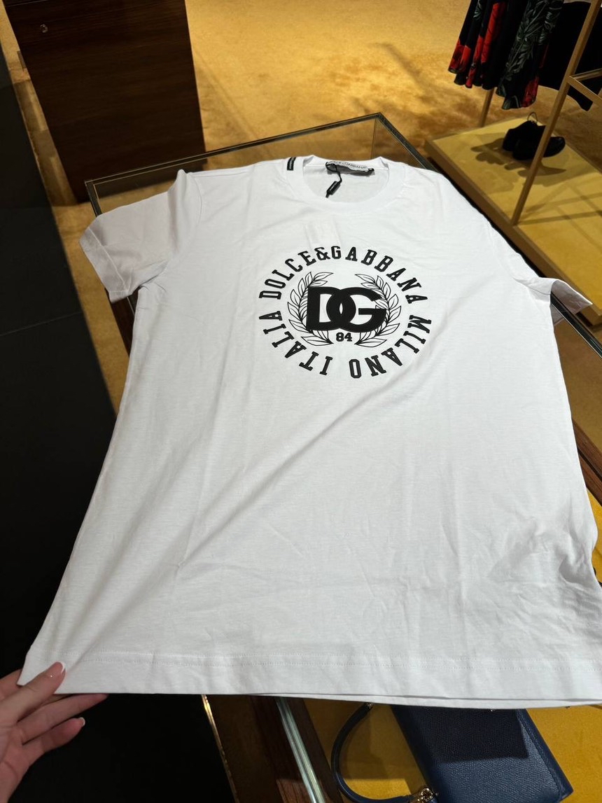 DOLCE & GABBANA T-shirt and Polo front view - Men's luxury Clothes