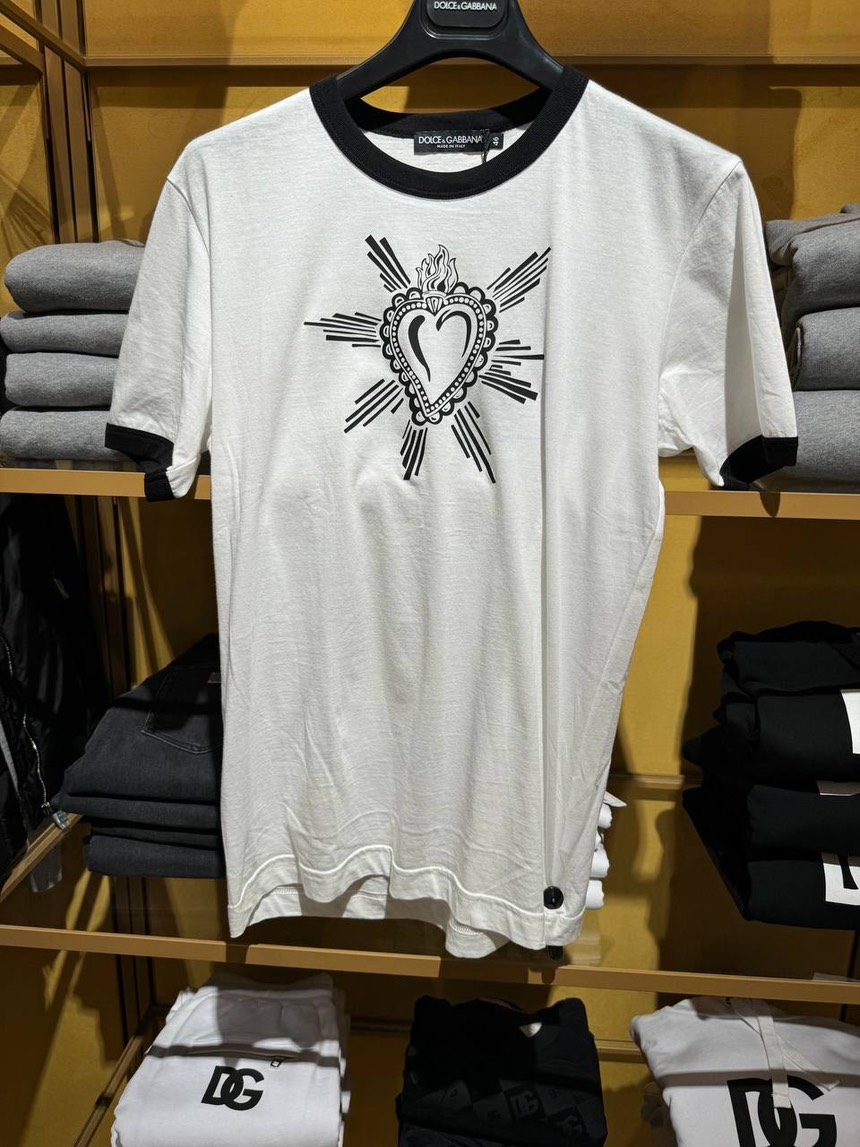 DOLCE & GABBANA T-shirt and Polo front view - Men's luxury Clothes