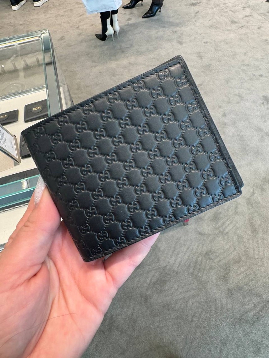 GUCCI Wallets and small leather goods side view - Men's luxury Accessories
