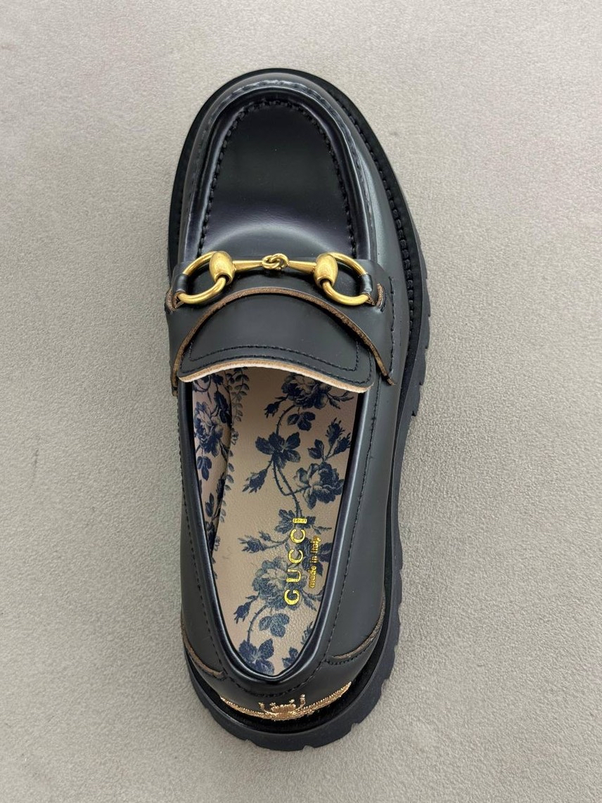 GUCCI Loafers front view - Women's luxury Shoes