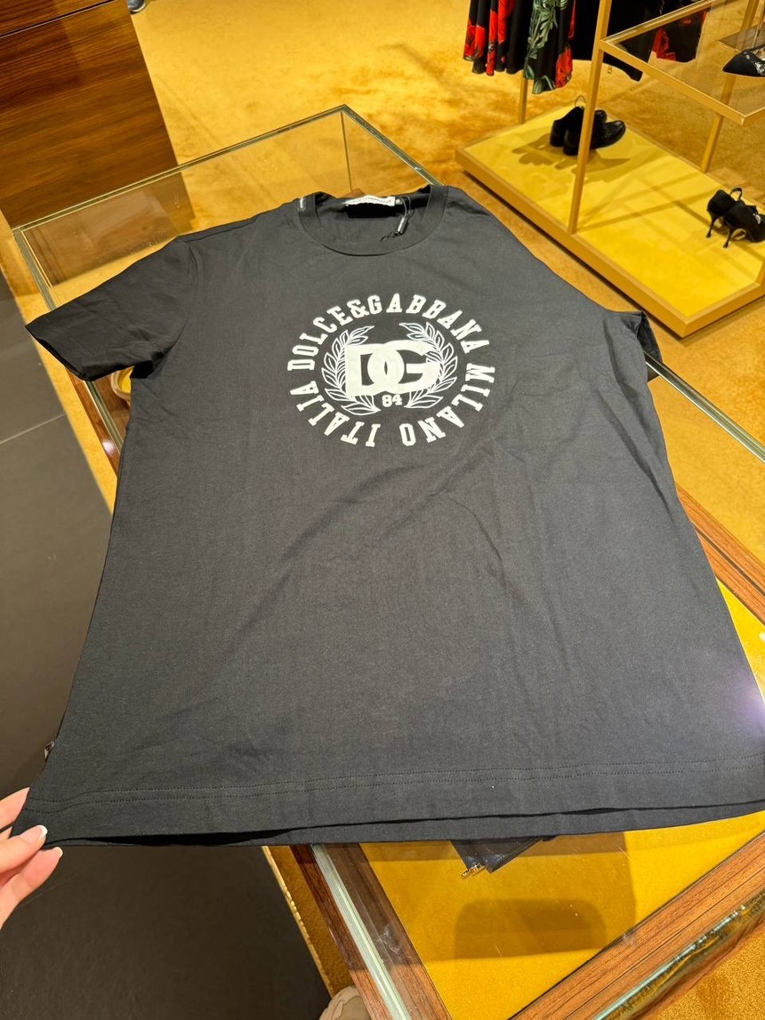 DOLCE & GABBANA T-shirt and Polo front view - Men's luxury Clothes