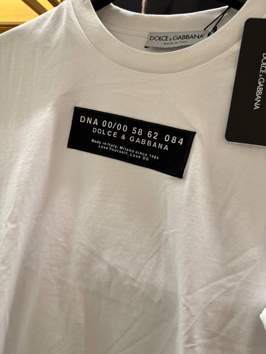 DOLCE & GABBANA T-shirt and Polo side view - Men's luxury Clothes