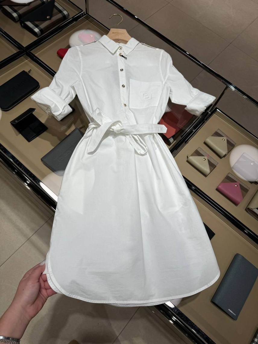 BURBERRY Dresses front view - Women's luxury Clothes