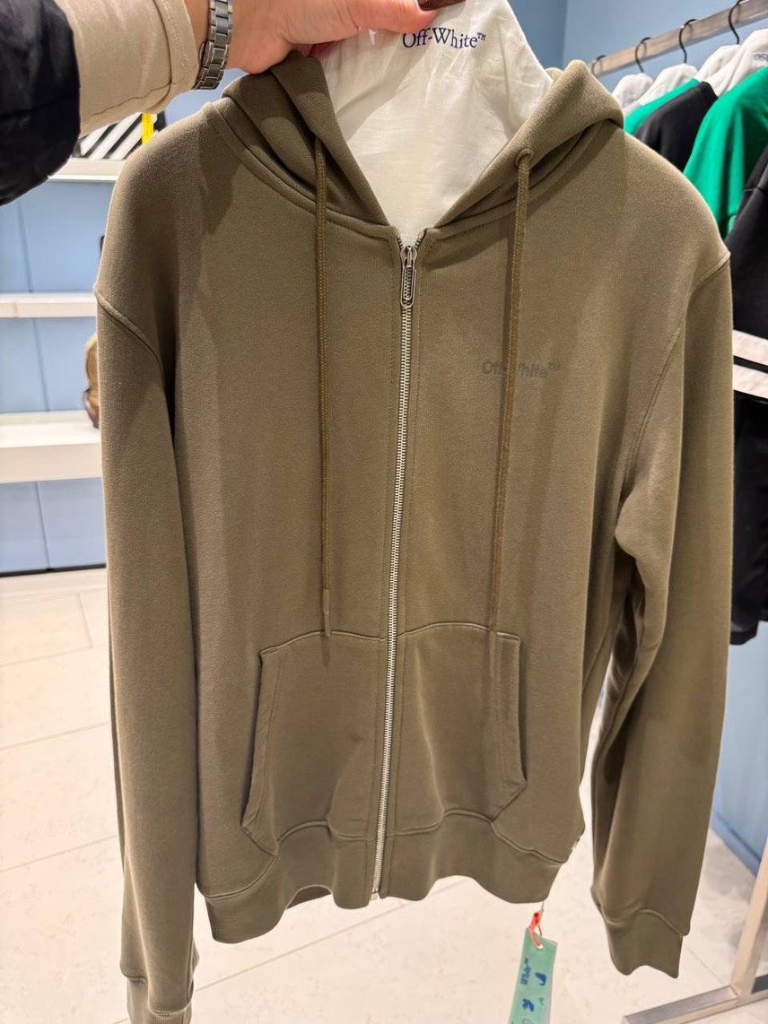 OFF-WHITE Hoodies front view - Men's luxury Clothes