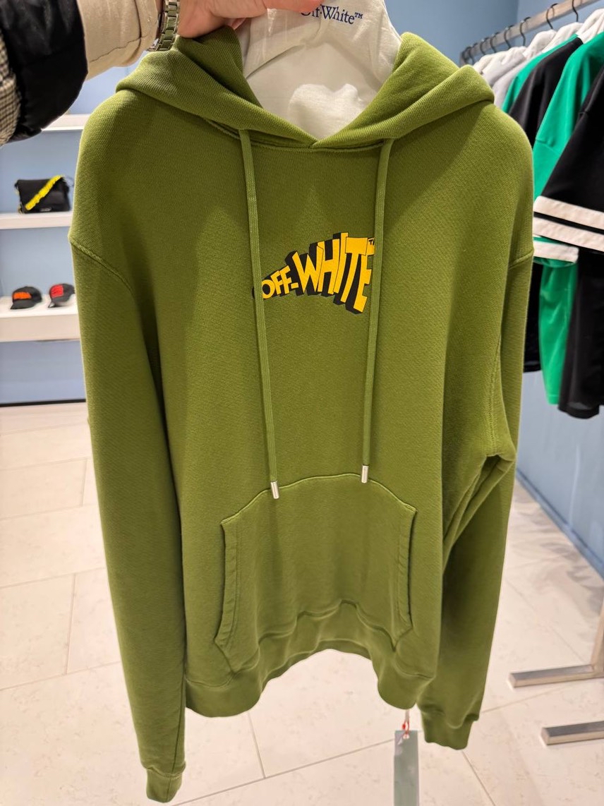 OFF-WHITE Hoodies front view - Men's luxury Clothes